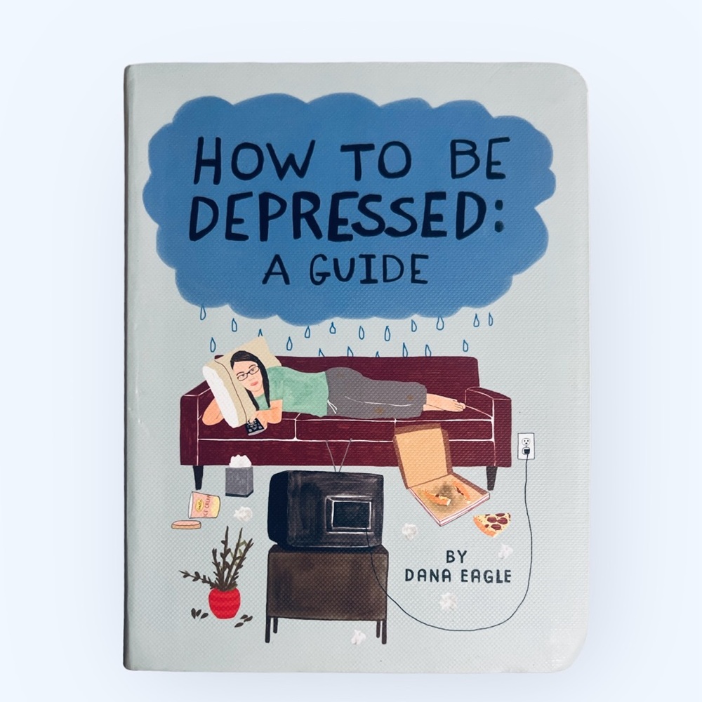 Knock Knock-‎ How To Be Depressed: A Guide by Dana Eagle, Dark Humor Gift, New